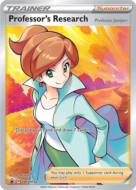 Pokemon Professor's Research SWSH152 SWSH Black Star Promos