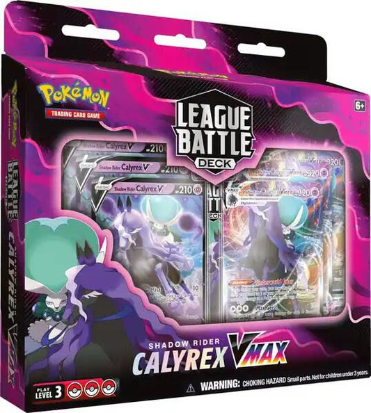 Pokemon Shadow Rider Calyrex Vmax League Battle Deck