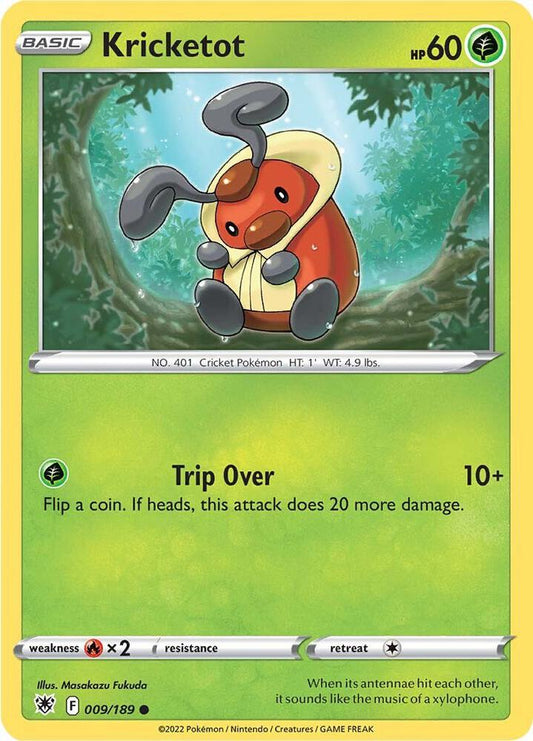 Pokemon Kricketot 9/189 Astral Radiance