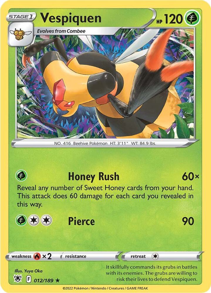 Pokemon Vespiquen 12/189 Astral Radiance