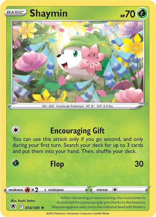 Pokemon Shaymin 14/189 Astral Radiance