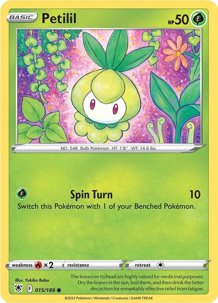 Pokemon Petilil 15/189 Astral Radiance