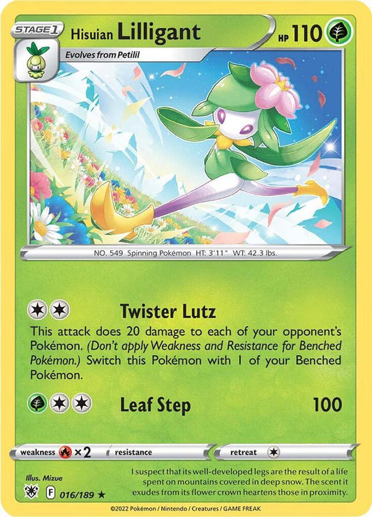 Pokemon Hisuian Lilligant 16/189 Astral Radiance