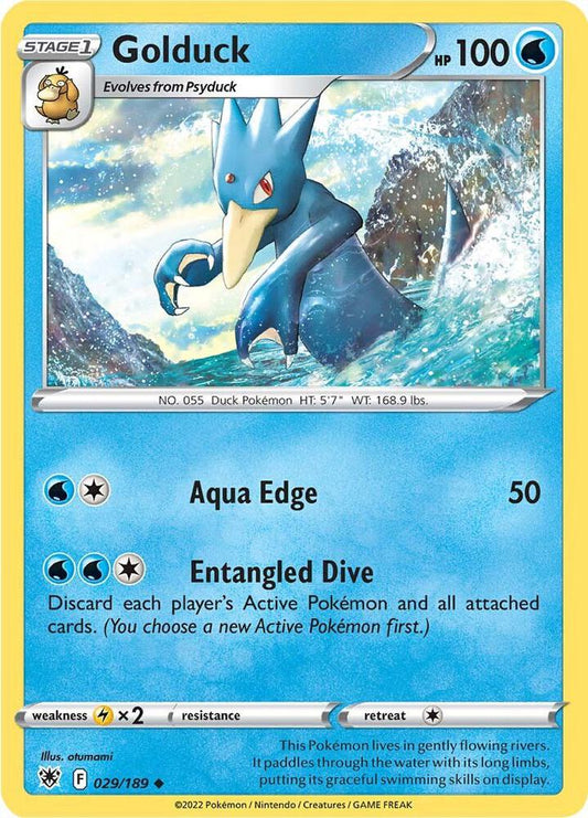 Pokemon Golduck 29/189 Astral Radiance
