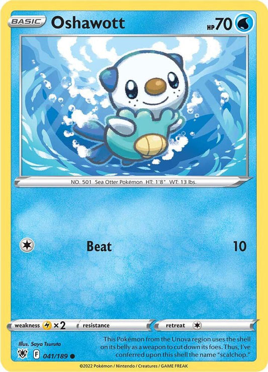 Pokemon Oshawott 41/189 Astral Radiance