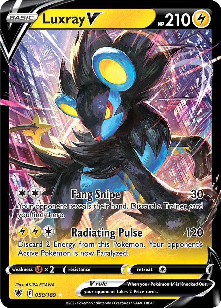 Pokemon Luxray V 50/189 Astral Radiance