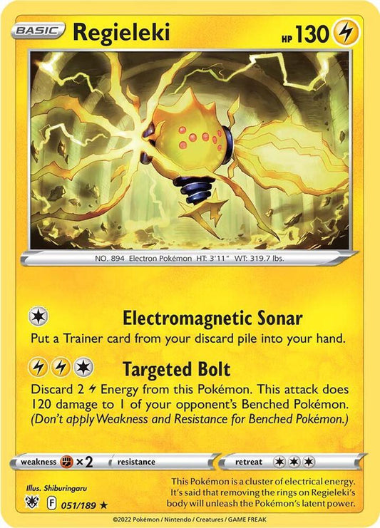 Pokemon Regieleki 51/189 Astral Radiance