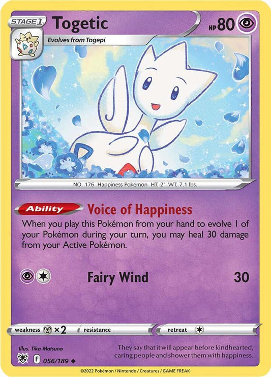 Pokemon Togetic 56/189 Astral Radiance