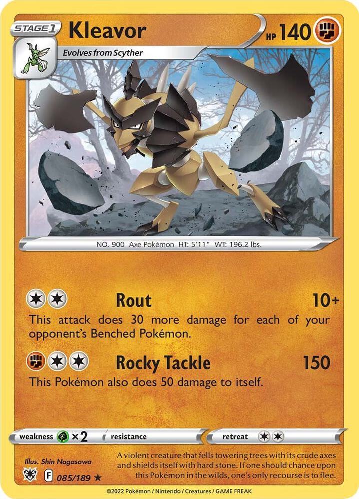 Pokemon Kleavor 85/189 Astral Radiance