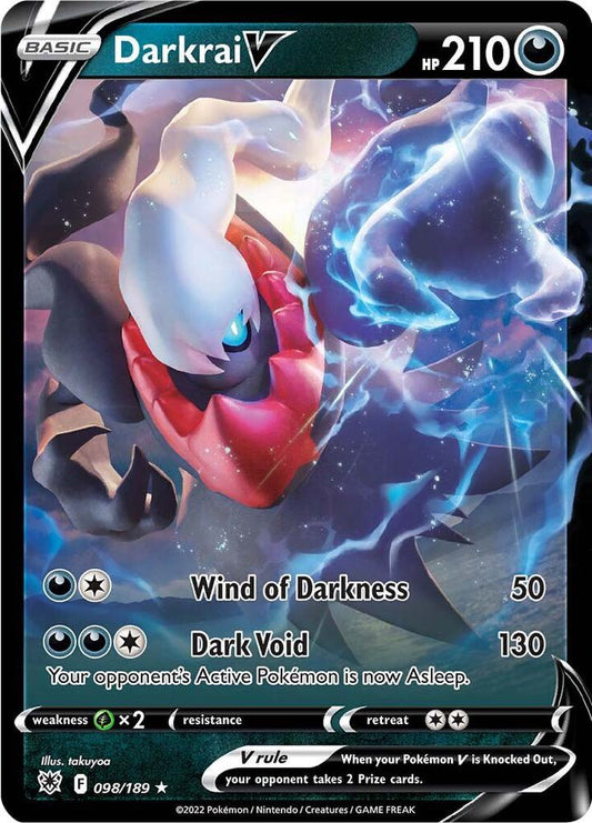 Pokemon Darkrai V 98/189 Astral Radiance