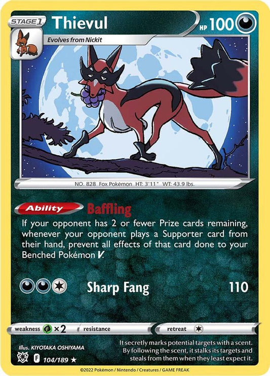 Pokemon Thievul 104/189 Astral Radiance