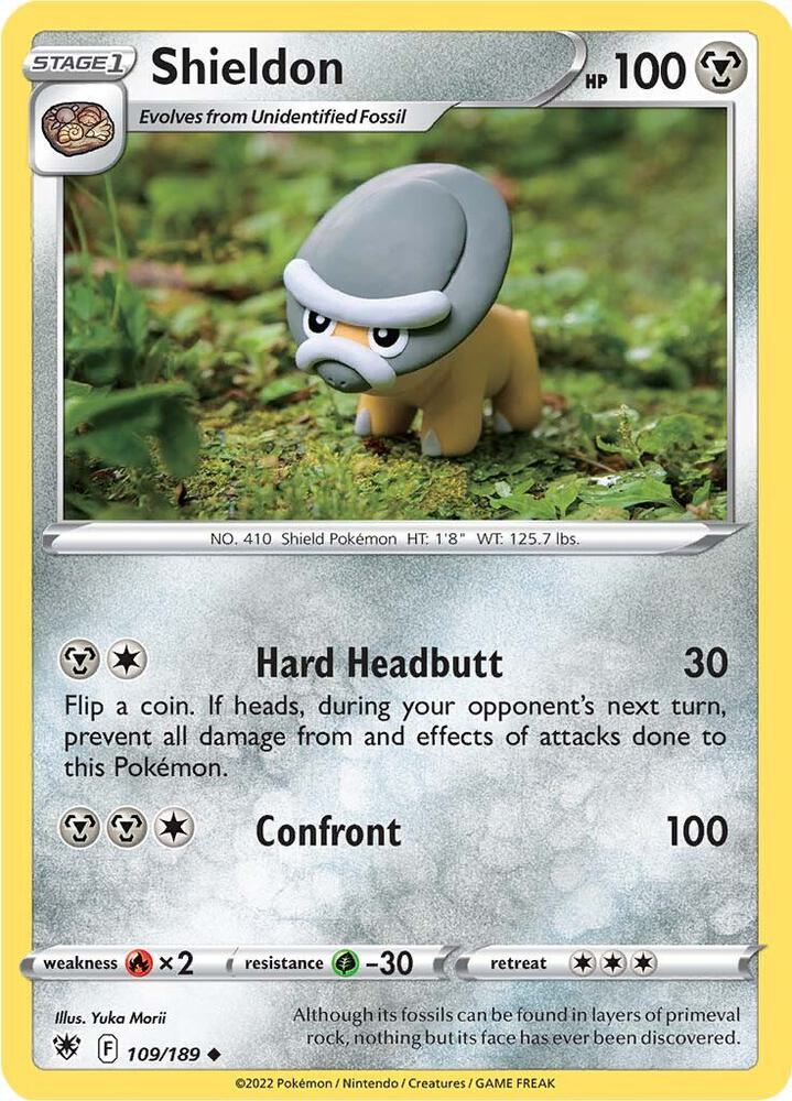 Pokemon Shieldon 109/189 Astral Radiance
