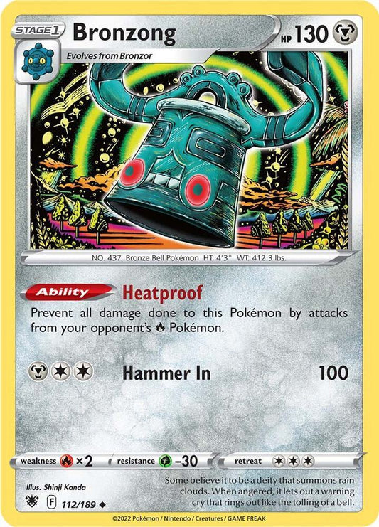 Pokemon Bronzong 112/189 Astral Radiance