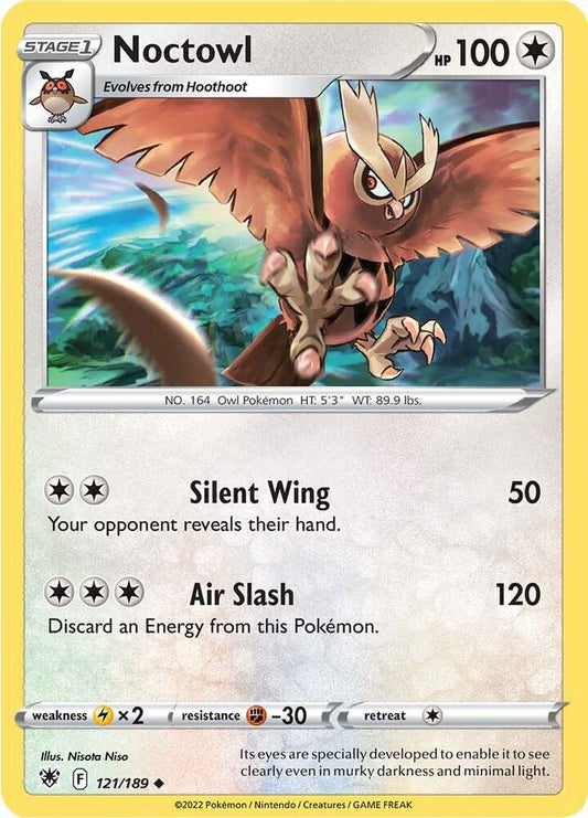 Pokemon Noctowl 121/189 Astral Radiance