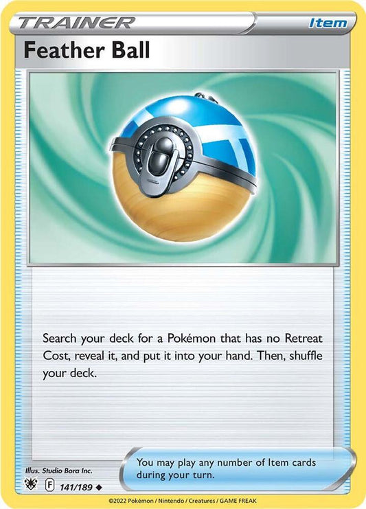 Pokemon Feather Ball 141/189 Astral Radiance
