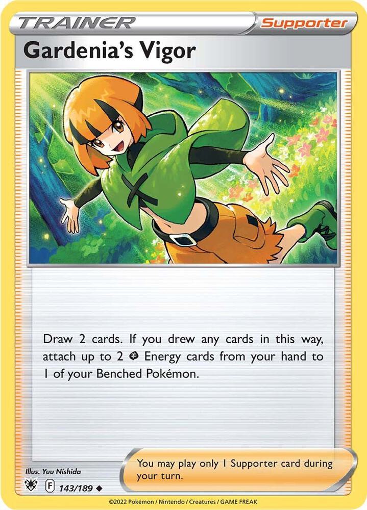 Pokemon Gardenia's Vigor 143/189 Astral Radiance