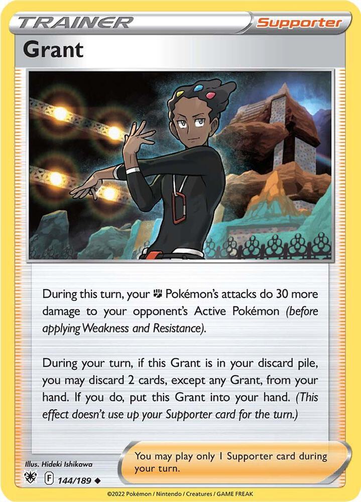 Pokemon Grant 144/189 Astral Radiance