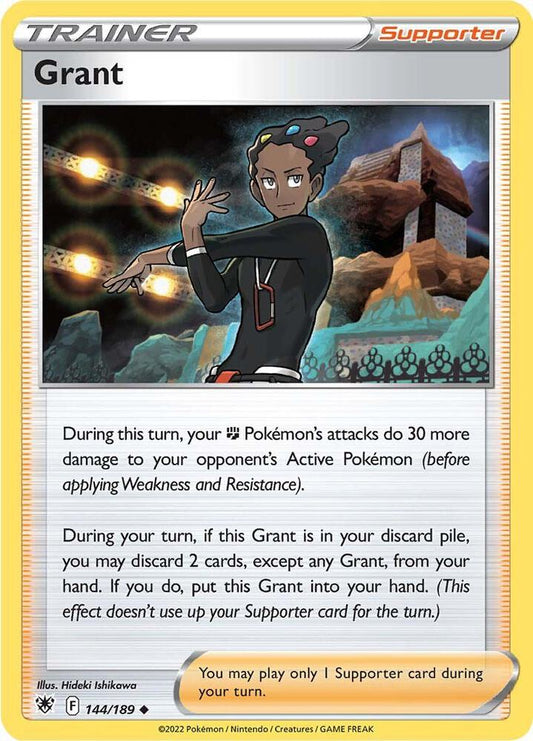 Pokemon Grant 144/189 Astral Radiance