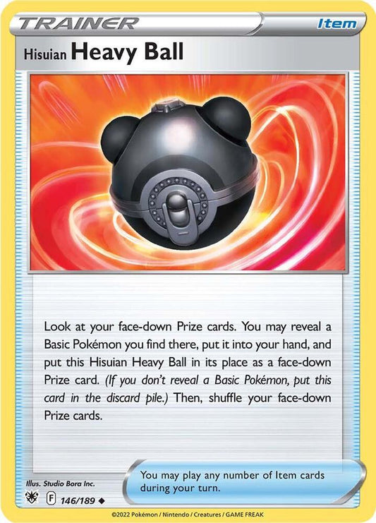 Pokemon Hisuian Heavy Ball 146/189 Astral Radiance