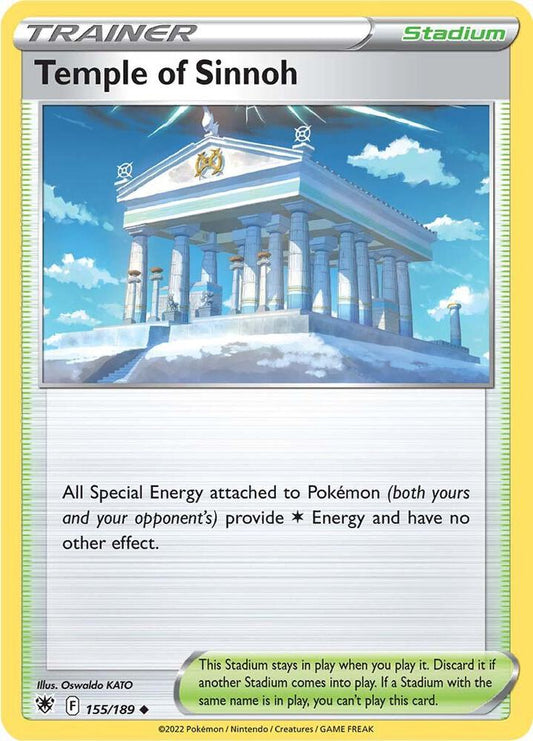 Pokemon Temple of Sinnoh 155/189 Astral Radiance