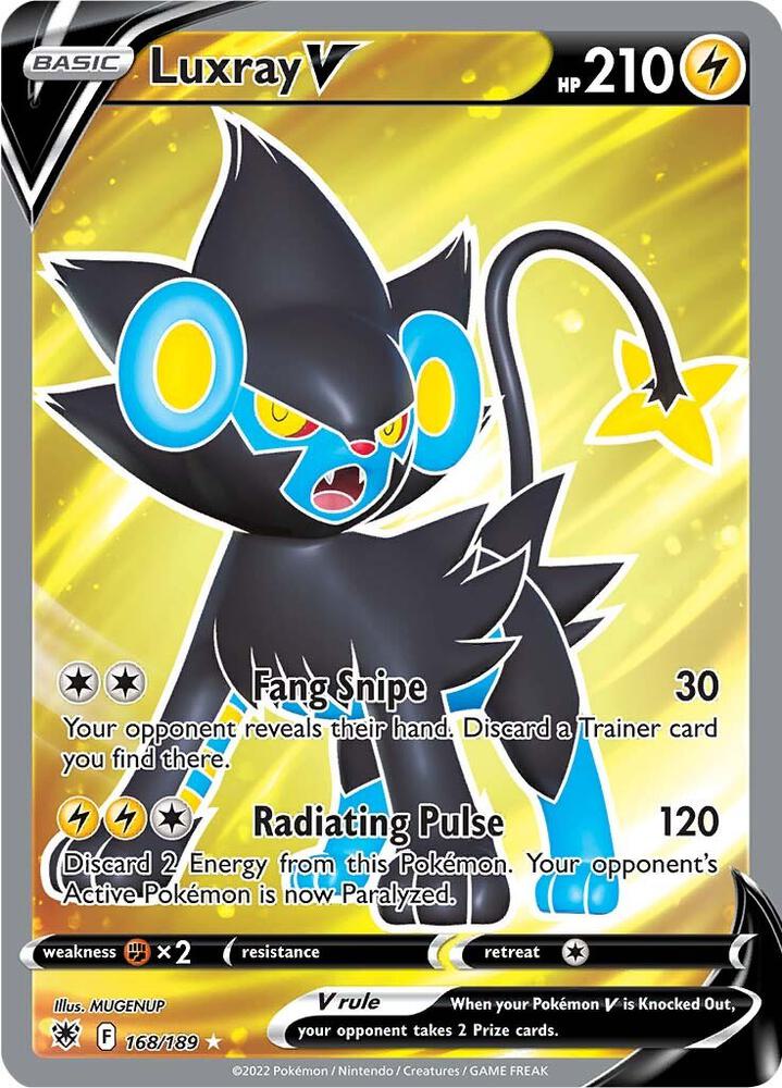 Pokemon Luxray V 168/189 Astral Radiance