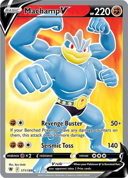 Pokemon Machamp V 171/189 Astral Radiance