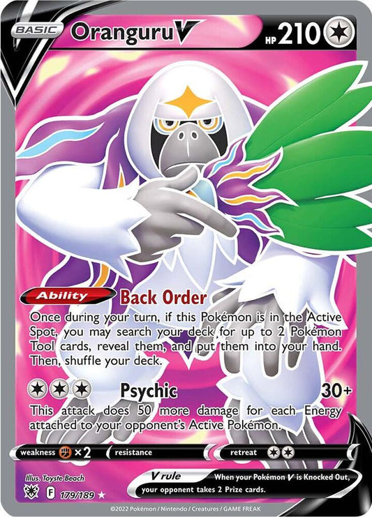Pokemon Oranguru V 179/189 Astral Radiance