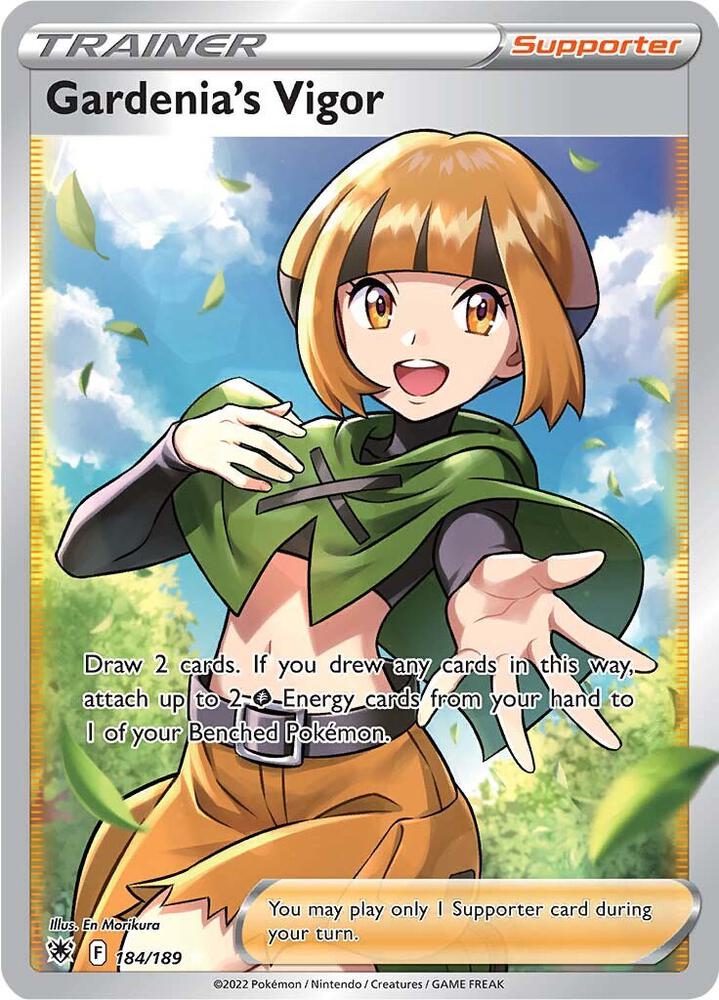 Pokemon Gardenia's Vigor 184/189 Astral Radiance