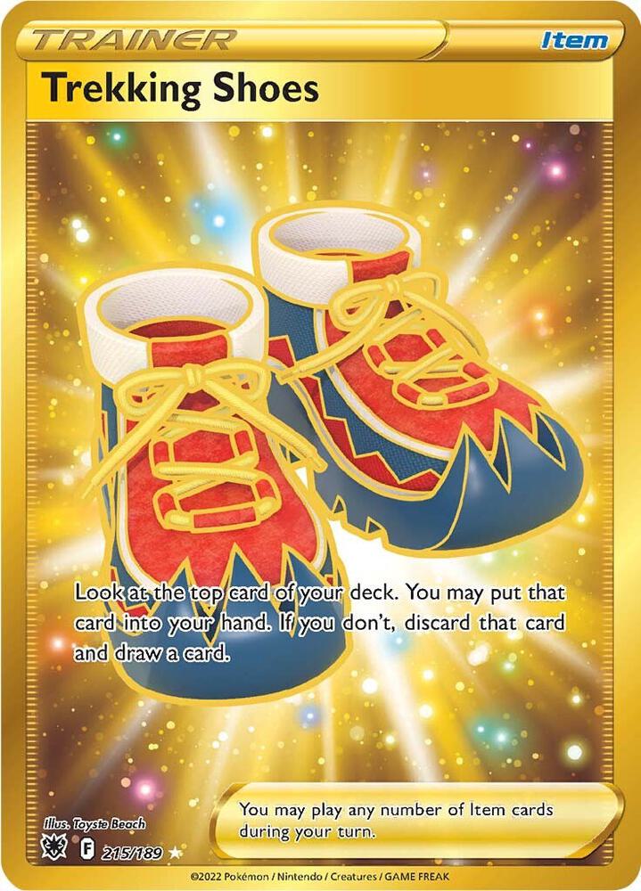 Pokemon Trekking Shoes 215/189 Astral Radiance