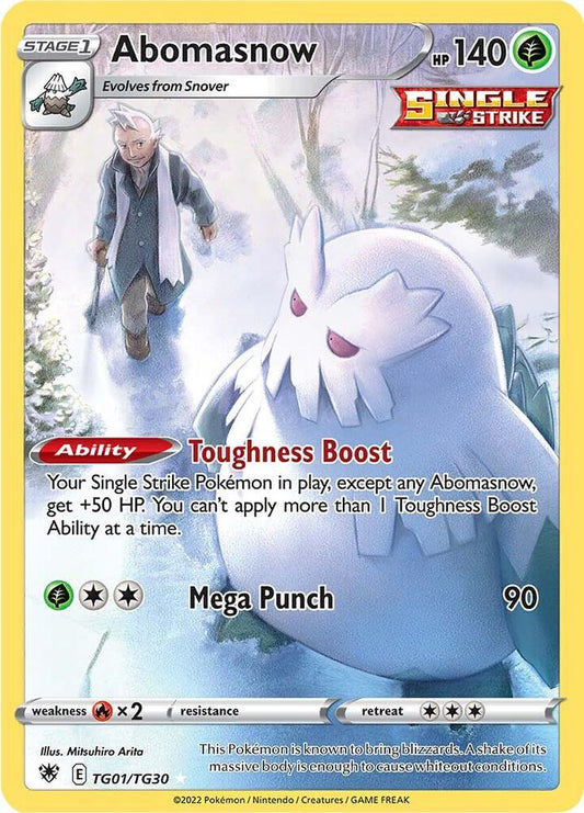 Pokemon Abomasnow TG01/TG30 Astral Radiance