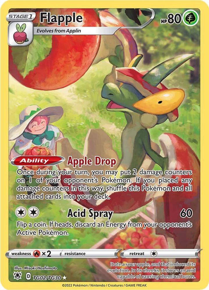 Pokemon Flapple TG02/TG30 Astral Radiance