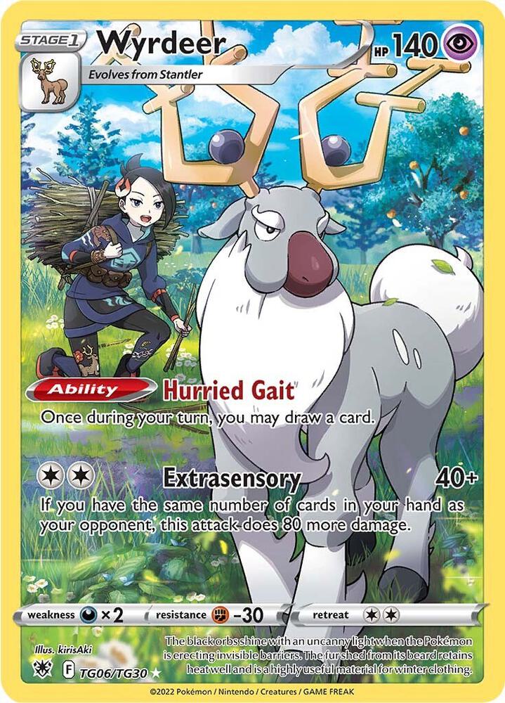 Pokemon Wyrdeer TG06/TG30 Astral Radiance