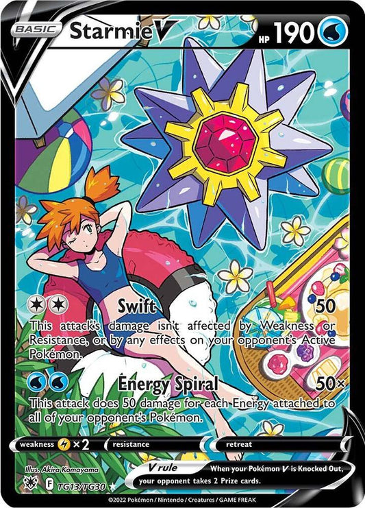 Pokemon Starmie V TG13/TG30 Astral Radiance