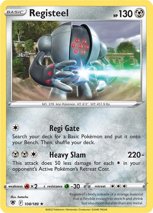 Pokemon Registeel 108/189 Astral Radiance