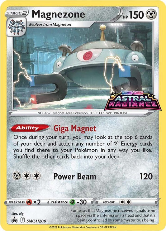 Pokemon Magnezone SWSH208 SWSH Black Star Promos