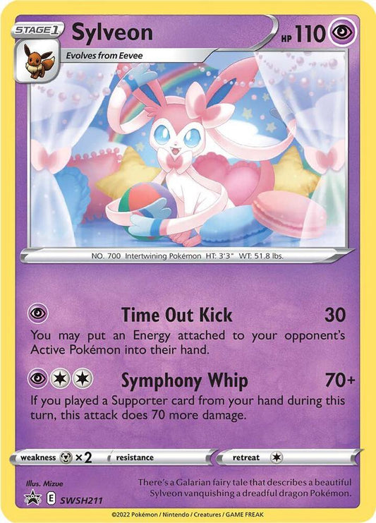 Pokemon Sylveon SWSH211 SWSH Black Star Promos