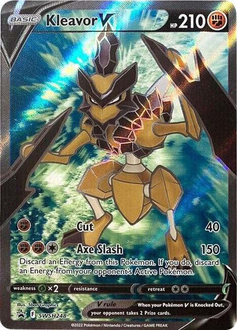 Pokemon Kleavor V SWSH248 SWSH Black Star Promos