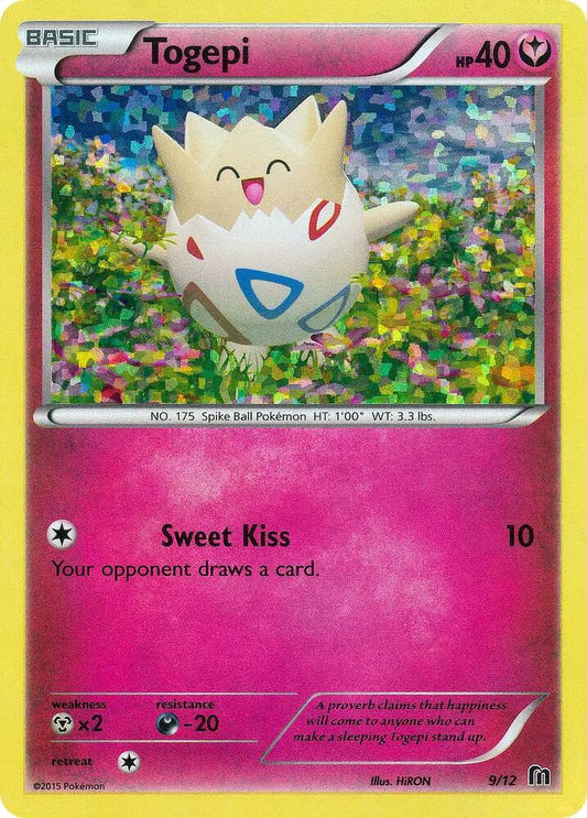 Pokemon Togepi 9/12 McDonald's Collection 2016