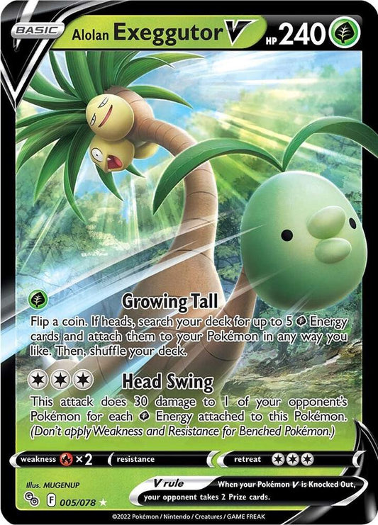 Pokemon Alolan Exeggutor 5/78 Pokémon GO