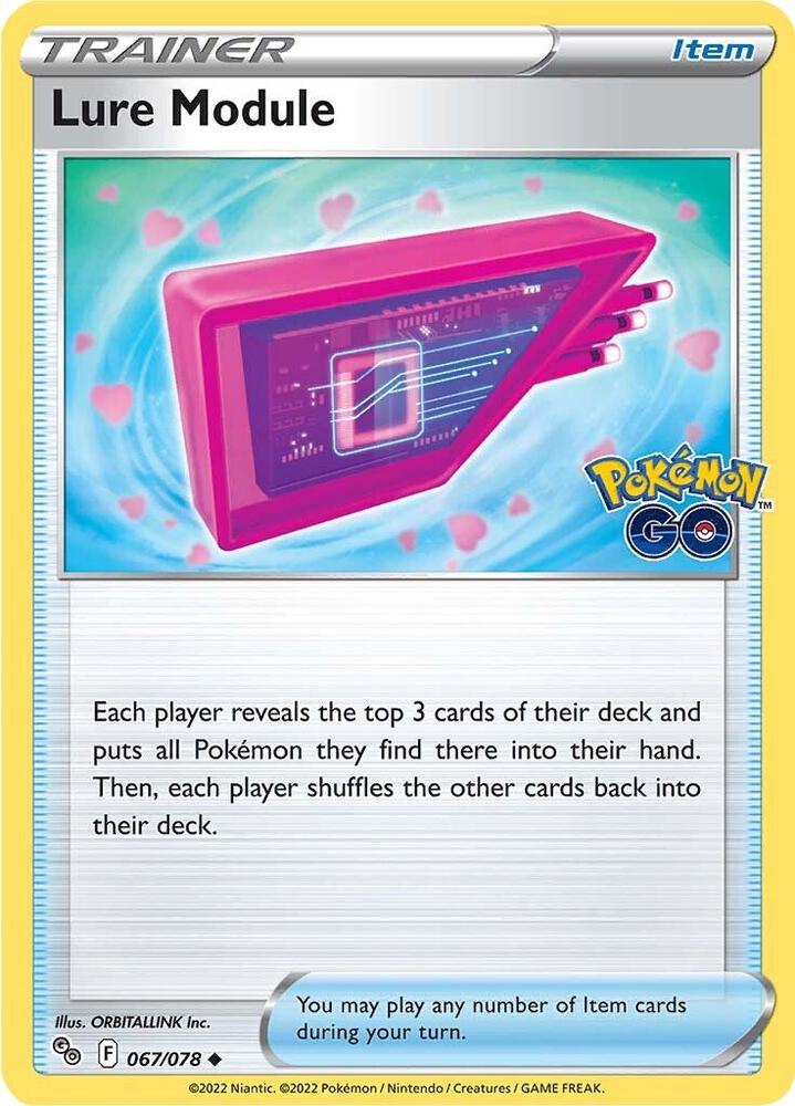 Pokemon Lure Module 67/78 Pokémon GO