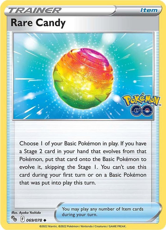 Pokemon Rare Candy 69/78 Pokémon GO