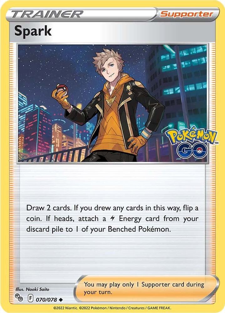 Pokemon Spark 70/78 Pokémon GO