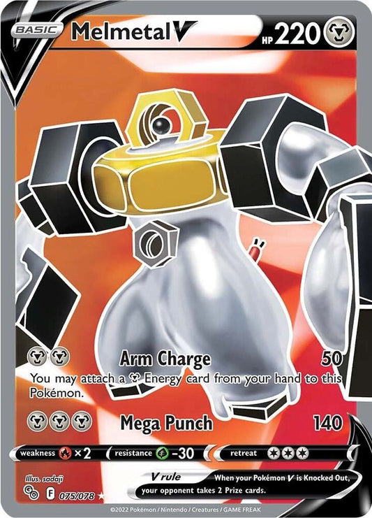 Pokemon Melmetal V 75/78 Pokémon GO
