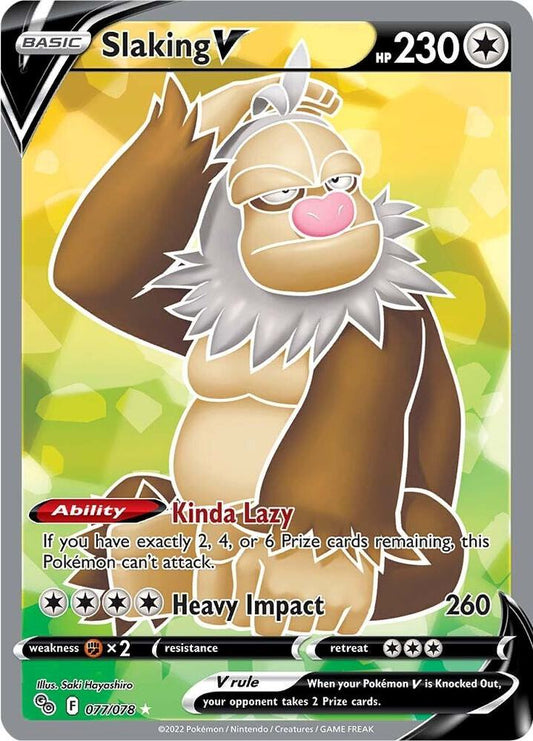 Pokemon Slaking V 77/78 Pokémon GO