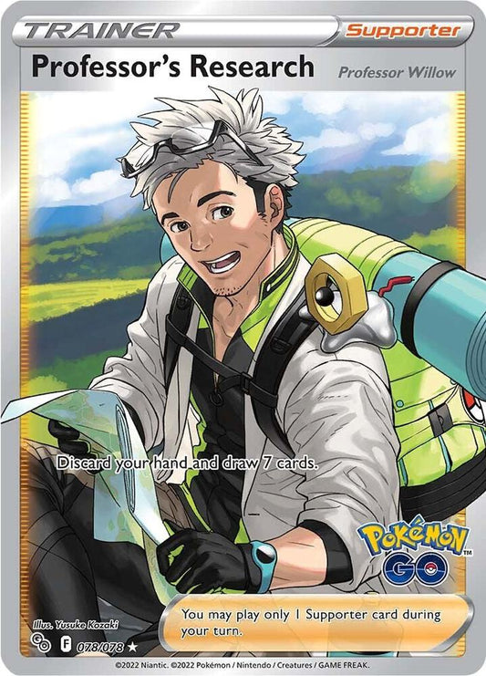 Pokemon Professor's Research 78/78 Pokémon GO