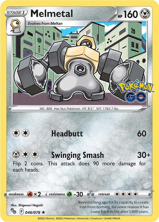 Pokemon Melmetal 46/78 Pokémon GO