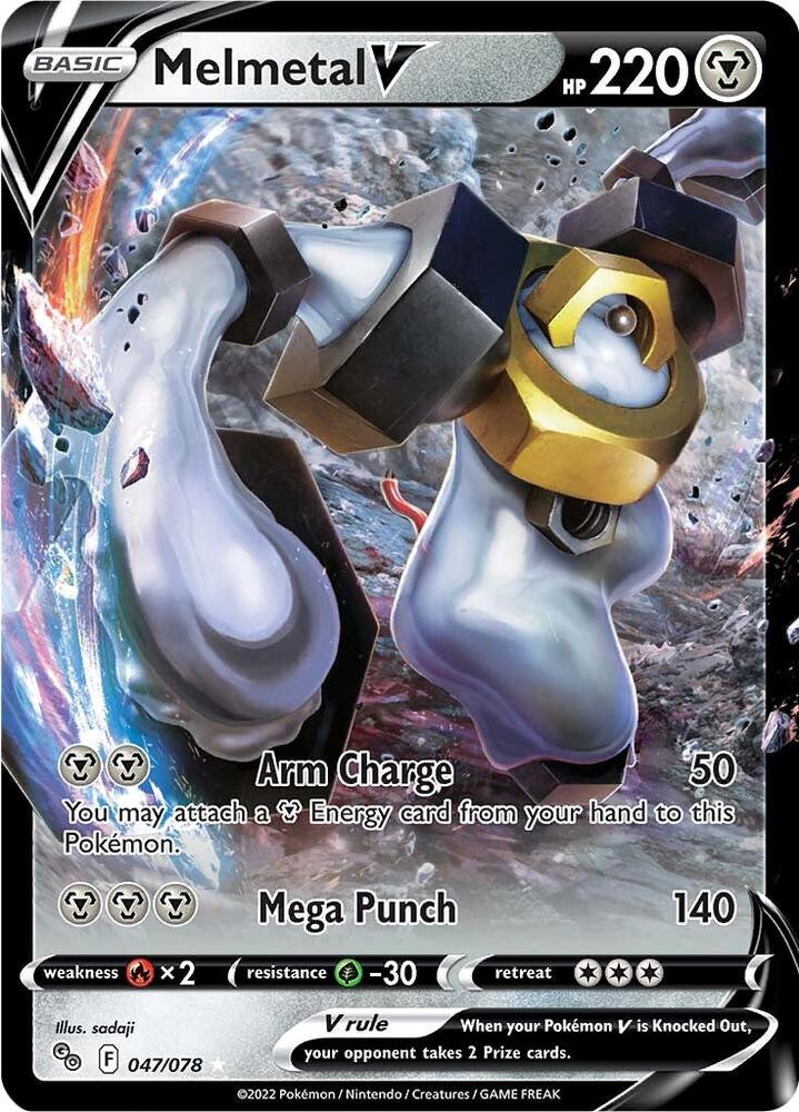 Pokemon Melmetal V 47/78 Pokémon GO