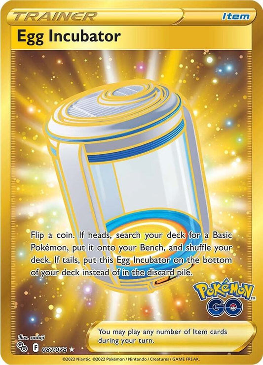 Pokemon Egg Incubator 87/78 Pokémon GO