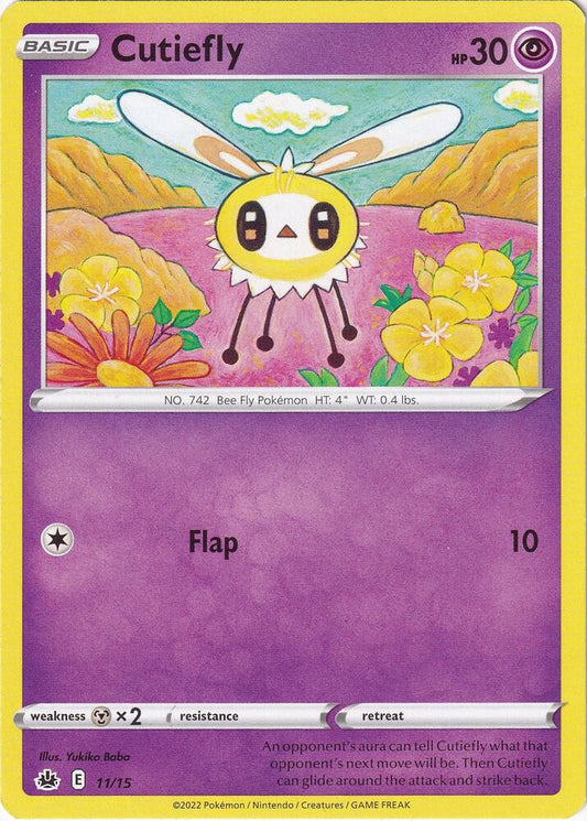 Pokemon Cutiefly 11/15 McDonald's Collection 2022