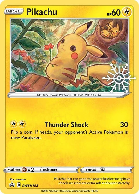 Pokemon Pikachu SWSH153 SWSH Black Star Promos